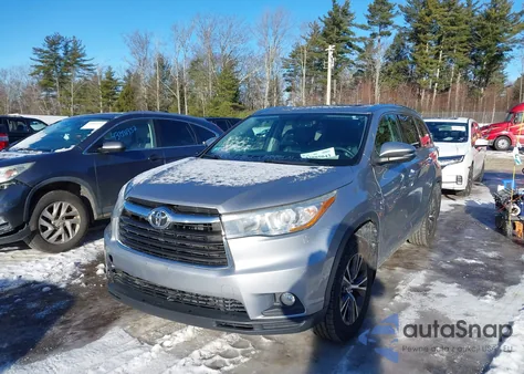 2016 Toyota Highlander Xle V6 из США, поврежденный, VIN 5TDJKRFH7GS342889